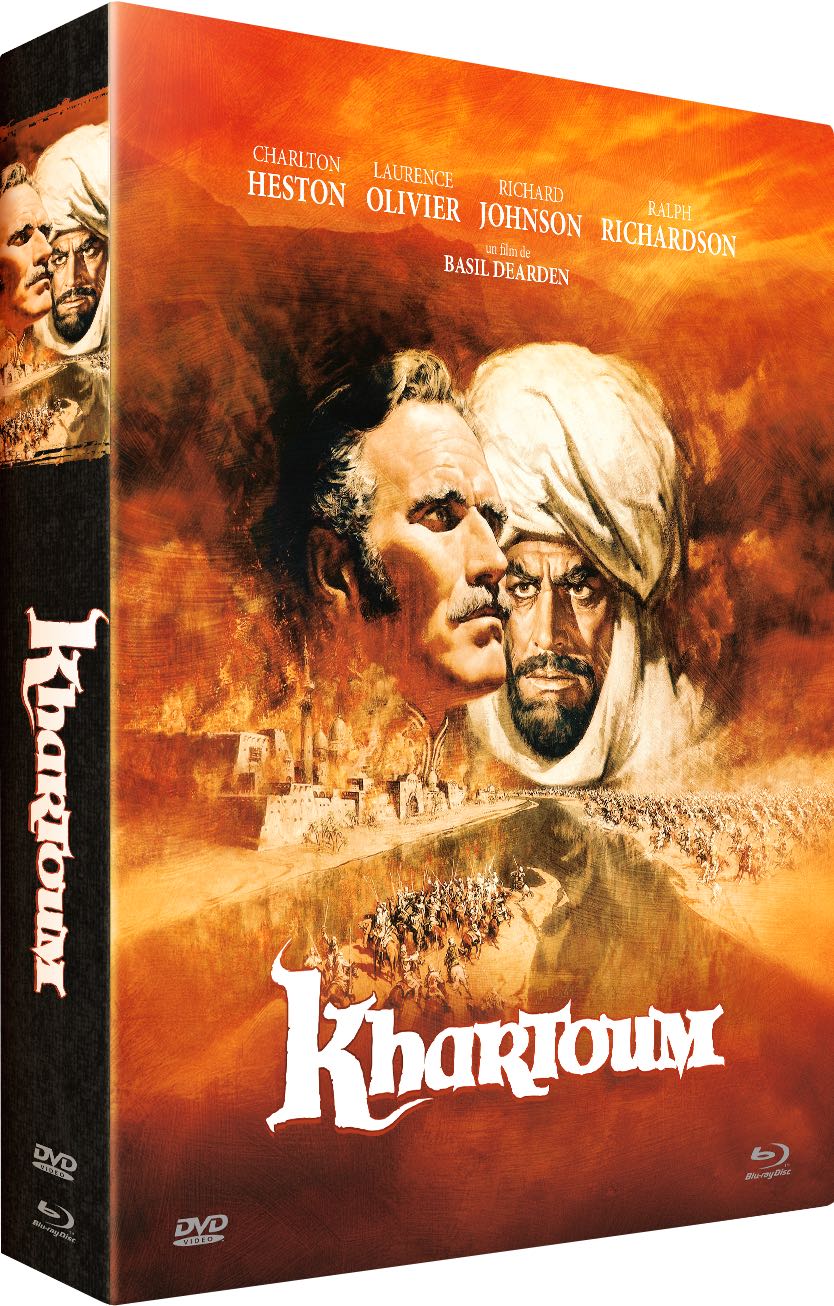 Khartoum (1966) - Édition Mediabook Collector Blu-ray + DVD + Livret