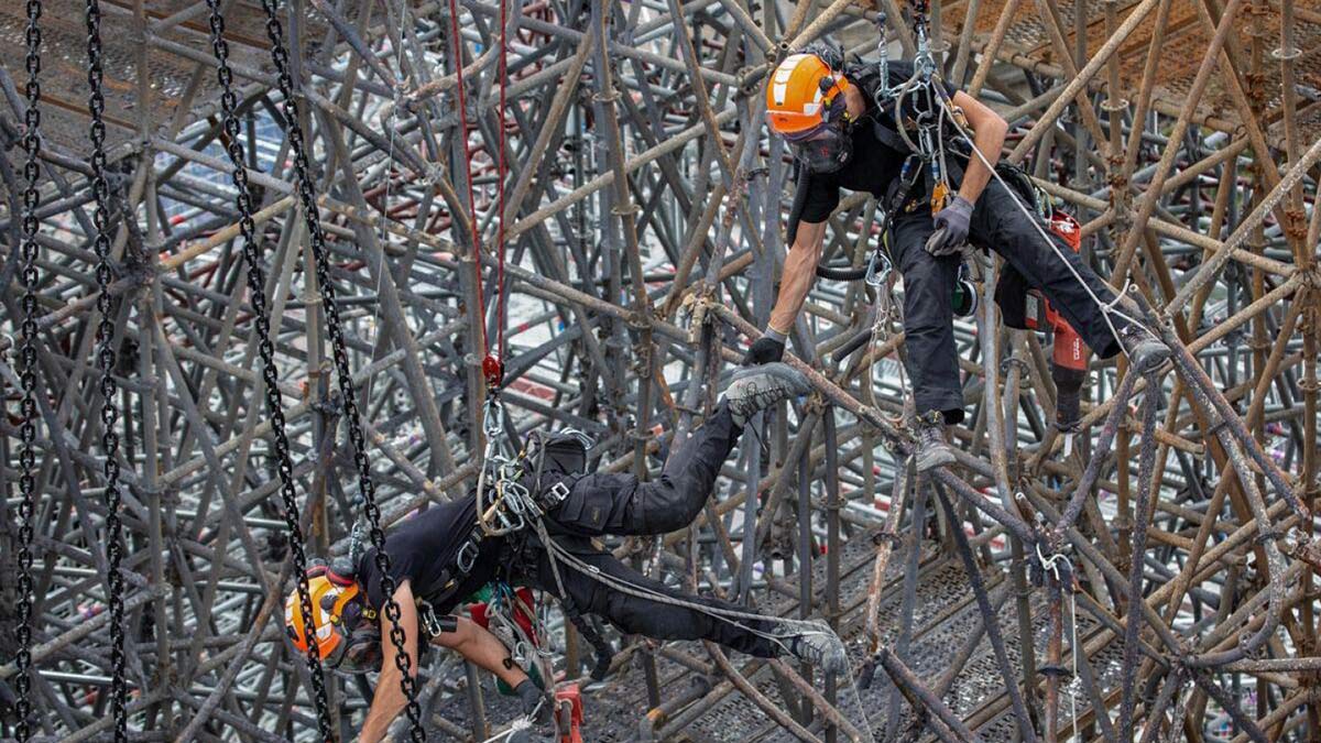 Notre-Dame de Paris, le chantier du siècle