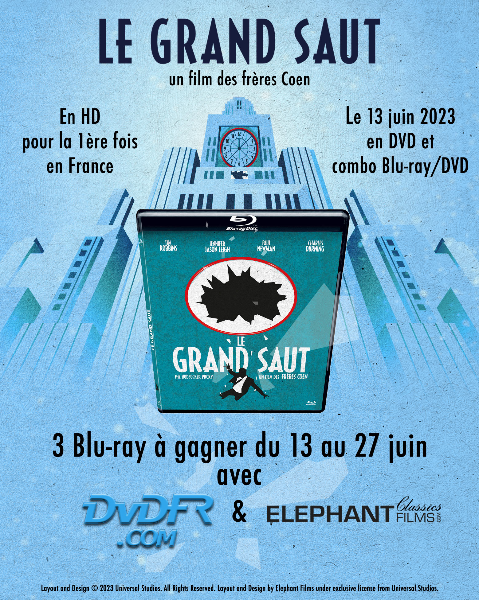 Concours - Le Grand Saut - Blu-ray - Eléphant Films