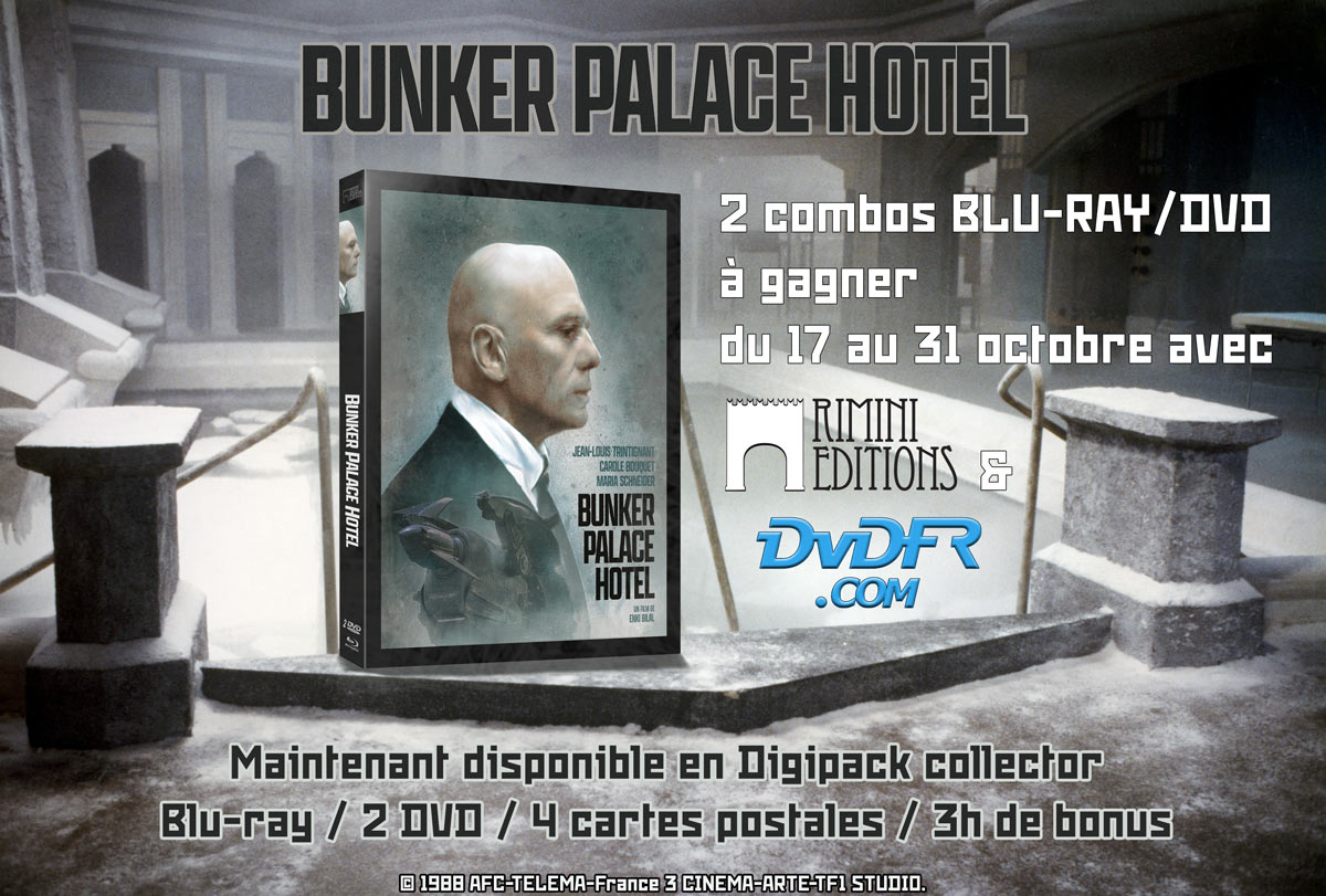Concours - Bunker Palace Hotel - Combo Blu-ray/DVD/DVD bonus