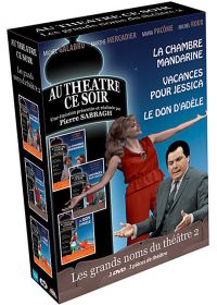 Les Grands noms du théâtre n° 2 - 3 pièces de théâtre : La chambre mandarine + Vacances pour Jessica + Le don d'Adèle (Pack) - DVD
