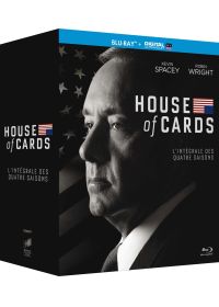 House of Cards - Intégrale saisons 1-2-3-4 (Blu-ray + Copie digitale) - Blu-ray