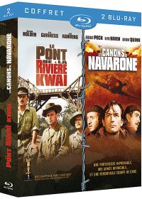 Coffret Guerre - Le pont de la rivière Kwaï + Les canons de Navarone (Pack) - Blu-ray