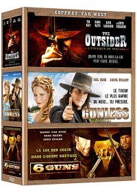 Far West : The Outsider + Gunless + 6 Guns (Pack) - DVD