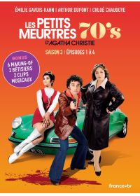 Les Petits meurtres d'Agatha Christie 70's - Saison 3 - Épisodes 1 à 4 - DVD