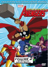 Avengers : l'équipe des super héros ! - Volume 2 - Le retour de Captain America - DVD