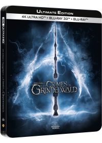 Les Animaux fantastiques : Les Crimes de Grindelwald (U fltimate Edition - 4K Ultra HD + Blu-ray 3D + Blu-ray + Blu-ray version longue - Boîtier SteelBook Limité) - 4K UHD