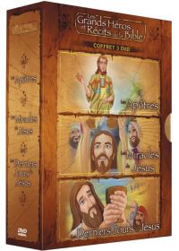 Les Grands Héros et Récits de la Bible - Coffret - Les Apôtres + Les miracles de Jésus + Les derniers jours de Jésus - DVD