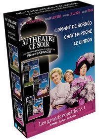 Les Grands comédiens n° 1 - 3 pièces de théâtre : L'amant de Bornéo + Chat en poche + Le Dindon (Pack) - DVD