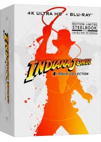 Indiana Jones - L'intégrale (Édition SteelBook limitée - 4K Ultra HD + Blu-ray + Blu-ray Bonus) - 4K UHD