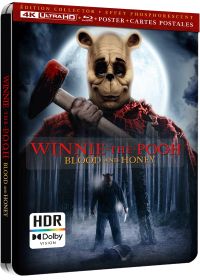 Winnie the Pooh: Blood and Honey (Édition Limitée SteelBook 4K Ultra HD + Blu-ray) - 4K UHD