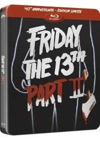 Vendredi 13 - Chapitre 2 : Le tueur du vendredi (40ème anniversaire - Édition limitée - Blu-ray - Boîtier SteelBook) - Blu-ray