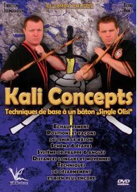 Kali Concepts : techniques de base à un bâton "Single Olisi" - DVD
