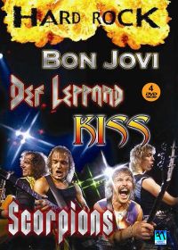 Coffret Hard Rock : Bon Jovi + Def Leppard + Kiss + Scorpions - DVD