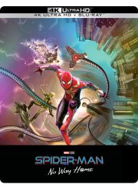 Spider-Man : No Way Home (Édition Limitée exclusive Amazon.fr boîtier SteelBook Pop Art - 4K Ultra HD + Blu-ray) - 4K UHD