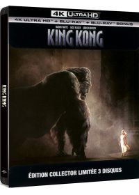 King Kong (4K Ultra HD + Blu-ray + Blu-ray bonus - Édition boîtier SteelBook) - 4K UHD
