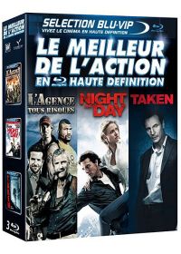 Le Meilleur de l'action en haute définition : L'agence tous risques + Night and Day + Taken (Pack) - Blu-ray