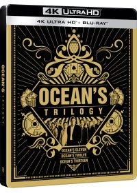 Ocean's Trilogy - Ocean's Eleven + Ocean's Twelve + Ocean's Thirteen (4K Ultra HD + Blu-ray - Édition boîtier SteelBook) - 4K UHD