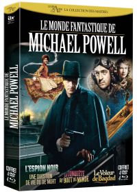 Le Monde fantastique de Michael Powell : L'espion noir + Une question de vie ou de mort + La conquête du bout du monde + Le voleur de bagdad (Combo Blu-ray + DVD) - Blu-ray