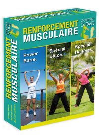 Renforcement musculaire : Power barre + Spécial bâton + Spécial haltères - DVD
