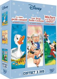 Contes et Légendes - Coffret - Les trois petits cochons + Mickey et le haricot magique + Le vilain petit canard (Pack) - DVD