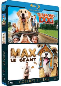 Animaux en folie : Diamond Dog : chien milliardaire + Max le géant (Pack) - Blu-ray