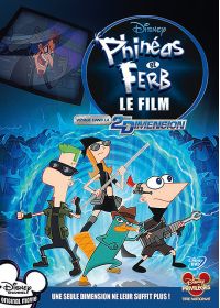 Phineas & Ferb - Voyage dans la 2ème dimension - DVD