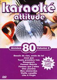 Karaoké attitude - Années 80 - Volume 2 - DVD