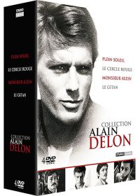 Collection Alain Delon - Plein soleil + Le cercle rouge + Monsieur Klein + Le gitan (Pack) - DVD