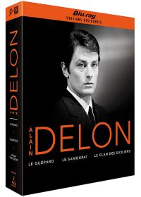 Alain Delon - Coffret 3 films : Le clan des Siciliens + Le guépard + Le samouraï (Pack) - Blu-ray