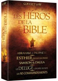 Les Héros de la Bible : Abraham le prophète + Esther, reine de Perse + Samson & Dalila + Le déluge + Les 10 commandements - DVD