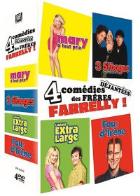 4 comédies des frères Farrelly : Mary à tout prix + L'amour extra large + Les 3 Stooges + Fous d'Irène (Pack) - DVD