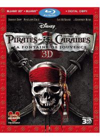 Pirates des Caraïbes : La Fontaine de jouvence (Combo Blu-ray 3D + Blu-ray + Copie digitale) - Blu-ray 3D