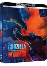 Godzilla vs Kong (4K Ultra HD + Blu-ray 3D + Blu-ray - Édition Limitée SteelBook) - 4K UHD
