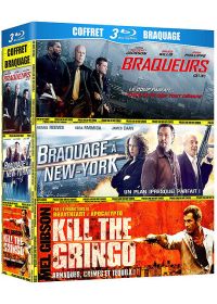 Coffret braquage 3 films : Braqueurs + Braquage à New York + Kill the Gringo (Pack) - Blu-ray