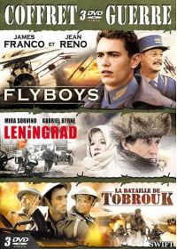 Coffret guerre : Flyboys + Leningrad + La Bataille de Tobrouk (Pack) - DVD