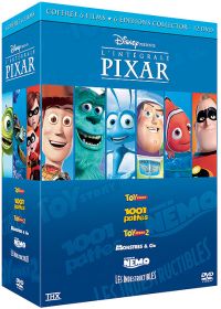 Coffret Pixar Collectors - Toy Story + Toy Story 2 + 1001 pattes + Monstres & Cie, Le monde de Némo + Les indestructibles - DVD