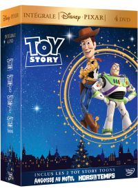 Toy Story - Coffret 4 DVD : Toy Story 1, 2 et 3 + Angoisse au motel + Hors du temps - DVD