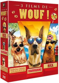 3 films de Wouf ! : Marmaduke + Winn-Dixie - Mon meilleur ami + Rex, chien pompier (Pack) - DVD