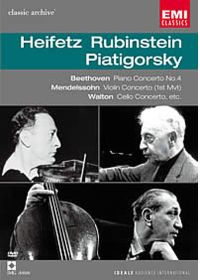 Heifetz Rubinstein Piatigorsky - DVD