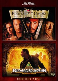 Benjamin Gates et le trésor des Templiers + Pirates des Caraïbes, la malédiction du Black Pearl - DVD