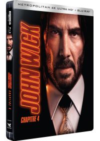 John Wick : Chapitre 4 (Édition Limitée SteelBook 4K Ultra HD + Blu-ray) - 4K UHD