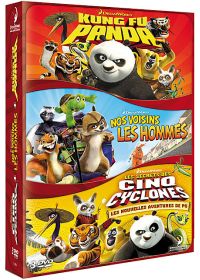 Kung Fu Panda + Les Secrets des cinq cyclones + Nos voisins, les hommes (Pack) - DVD