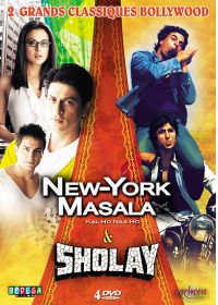 Coffret Bollywood 3 - New-York Masala + Sholay - DVD