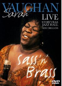 Vaughan, Sarah - Sass 'n' Brass - Live - DVD
