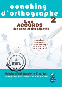 Coaching d'orthographe - Vol. 2 : Les accords des noms et des adjectifs - DVD