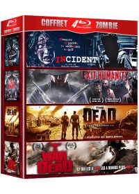 Coffret Zombie : Incident + Exit Humanity + The Dead + War of the Dead (Pack) - Blu-ray