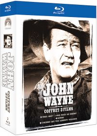 John Wayne - Coffret 3 films - True Grit, 100$ pour un shérif + Hondo + L'homme qui tua Liberty Valance (Pack) - Blu-ray