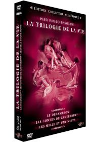 Pier Paolo Pasolini - La Trilogie de la vie : Le Décaméron + Les Contes de Canterbury + Les Mille et une nuits (Édition Collector Numérotée) - DVD