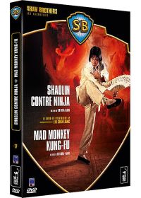 Coffret Shaw Brothers - Le Kung-Fu hystérique de Lui Chi-Liang - Shaolin contre ninja + Mad Monkey Kung-Fu (Pack) - DVD